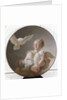 Girl Holding a Dove by Jean-Honore Fragonard