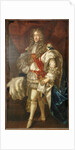 Portrait of King James II, full length, in Garter Robes by Peter (circle of) Lely