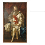 Portrait of King James II, full length, in Garter Robes by Peter (circle of) Lely