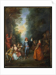 Fete Champetre by Nicolas Lancret