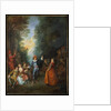 Fete Champetre by Nicolas Lancret