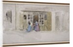 Women and Children at a Shop Door, c.1888 by James Abbott McNeill Whistler