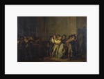 The Arrest of the Singer, Garat by Louis Leopold Boilly