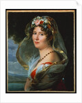 Portrait of Constance Ossolinska Lubienska by Francois Pascal Simon Baron Gerard