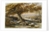 Sheep in the Shade, c.1851 by Samuel Palmer