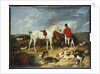 Hunters and Hounds, 1823 by Edwin Landseer
