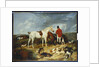 Hunters and Hounds, 1823 by Edwin Landseer