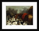 No Hunting Till the Weather Breaks by Edwin Landseer