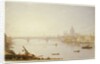 Southwark Bridge and St. Paul's Cathedral from London Bridge by George Fennel Robson
