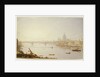 Southwark Bridge and St. Paul's Cathedral from London Bridge by George Fennel Robson