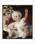 Priscilla, Lady Burghesh, holding her son, the Hon. George Fane, 1820 by Thomas Lawrence