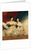 A double portrait of the Fullerton sisters, seated full length, in white dresses, c.1825 by Thomas Lawrence