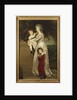 Portrait of Mrs. Annesley standing full length, in a white dress with her two children by Thomas Lawrence