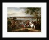 King Louis XIV of France Crossing the Rhine, 12th June 1672 by Adam Frans van der Meulen