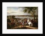 King Louis XIV of France Crossing the Rhine, 12th June 1672 by Adam Frans van der Meulen