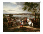 King Louis XIV of France Crossing the Rhine, 12th June 1672 by Adam Frans van der Meulen