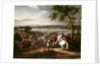 King Louis XIV of France Crossing the Rhine, 12th June 1672 by Adam Frans van der Meulen