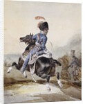 Artillery Officer Galloping to the Left by Theodore Gericault
