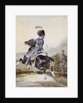 Artillery Officer Galloping to the Left by Theodore Gericault