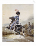 Artillery Officer Galloping to the Left by Theodore Gericault