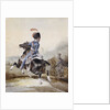 Artillery Officer Galloping to the Left by Theodore Gericault