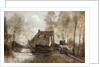 Le Moulin Brule, Planque, near Douai by Jean Baptiste Camille Corot