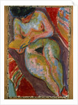 Female Nude 1909 by Ernst Ludwig Kirchner