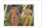 Two Nude Women in a Wood, 1909 by Ernst Ludwig Kirchner