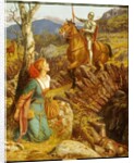 The Overthrowing of the Rusty Night by Arthur Hughes