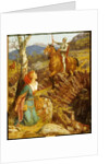 The Overthrowing of the Rusty Night by Arthur Hughes