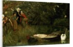 The Lady of Shalott, 1873 by Arthur Hughes