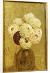 A Vase of Dahlias by Albert Joseph Moore