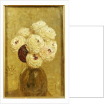 A Vase of Dahlias by Albert Joseph Moore