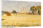 Canterbury Cathedral from the Meadows, 1894 by Walter Crane