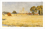 Canterbury Cathedral from the Meadows, 1894 by Walter Crane