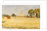Canterbury Cathedral from the Meadows, 1894 by Walter Crane