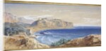 Monaco from Cap d'Ail, 1865 by Edward Lear