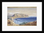 Monaco from Cap d'Ail, 1865 by Edward Lear