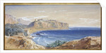 Monaco from Cap d'Ail, 1865 by Edward Lear