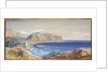 Monaco from Cap d'Ail, 1865 by Edward Lear