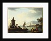 A View of the Harbour at Genoa, 1773 by Claude Joseph Vernet
