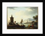 A View of the Harbour at Genoa, 1773 by Claude Joseph Vernet