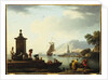 A View of the Harbour at Genoa, 1773 by Claude Joseph Vernet