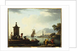 A View of the Harbour at Genoa, 1773 by Claude Joseph Vernet