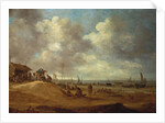 A View of Scheveningen, 1649 by Jan Josephsz van Goyen