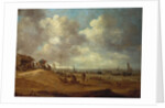 A View of Scheveningen, 1649 by Jan Josephsz van Goyen