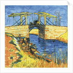 Le Pont de Langlois a Arles, 1888 by Vincent van Gogh