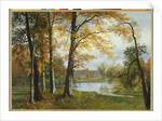 A Quiet Lake by Albert Bierstadt