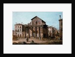 Rome - The Temple of Antoninus and Faustina in the Forum, c.1742-43 by Bernardo Bellotto