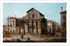 Rome - The Temple of Antoninus and Faustina in the Forum, c.1742-43 by Bernardo Bellotto